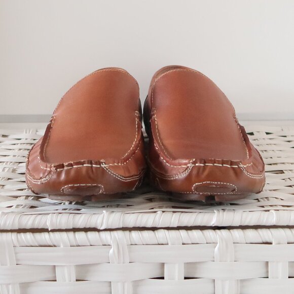 ALDO Men’s Light Brown Leather Driving Loafers Slip-On Casual Shoes Moccasins 12 main image 8